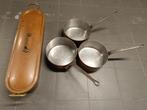 Casserole et saumonière en cuivre, Antiquités & Art, Enlèvement, Cuivre