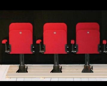 4 stuks Cinema stoel/theater- klap stoelen