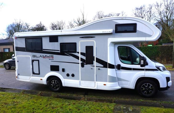 Mc Louis Glamys 365 2025! met 20.000km familiecamper, Caravanes & Camping, Camping-cars, Entreprise, jusqu'à 5, Alcôve, McLouis