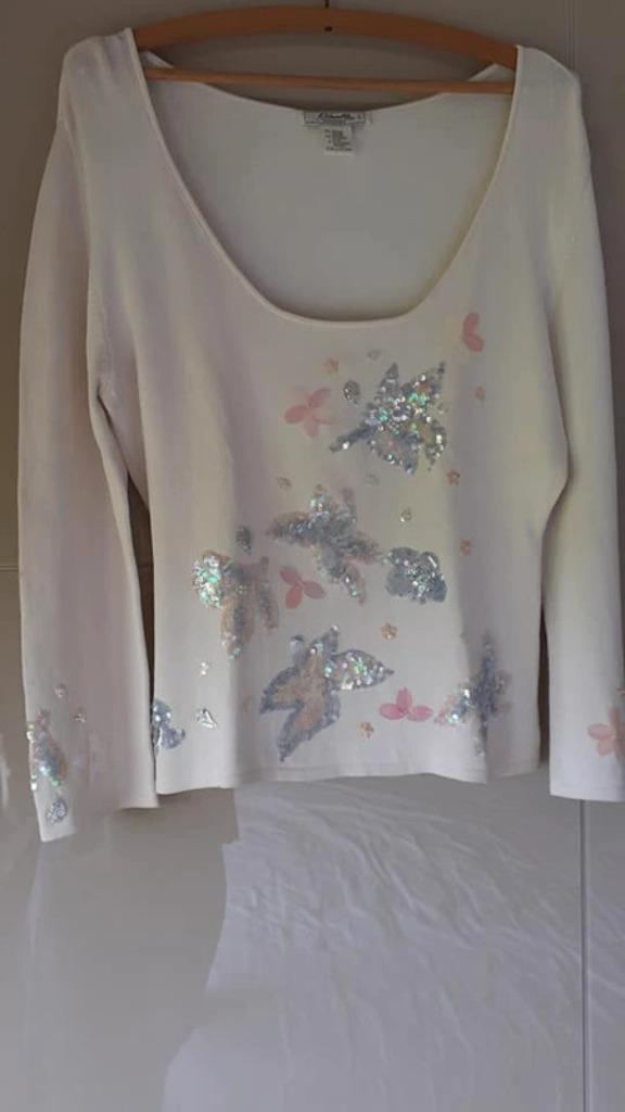elegant zomertruitje Etincelle Couture - T3 M M / 38 / 10, Kleding | Dames, Dames-kledingpakketten, Zo goed als nieuw, Maat 38/40 (M)