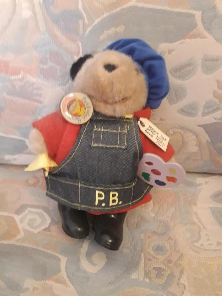 Knuffel Paddington schilder, Kinderen en Baby's, Speelgoed | Knuffels en Pluche, Zo goed als nieuw, Beer, Ophalen