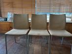Lot de 8 chaises beige en tissu Zanotta, Autres couleurs, Enlèvement, Tissus, Cinq, Six Chaises ou plus