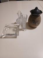 Val saint lambert cristal d'arques cristal en  potterie, Antiek en Kunst, Ophalen of Verzenden