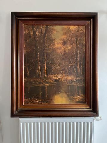 Oud schilderij beschikbaar voor biedingen