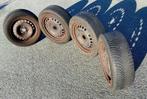 4 roues hiver 205/55-16 d'une Ford Focus, Auto-onderdelen, Banden en Velgen, Ophalen, Gebruikt, 16 inch, Banden en Velgen