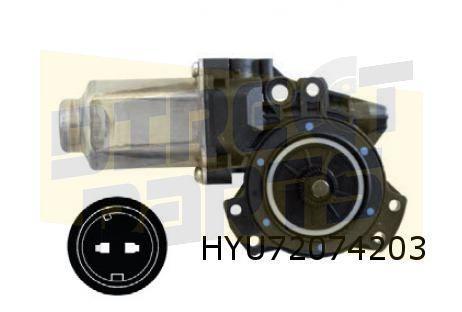 Hyundai Santa Fe (2/06-3/10) motor raammechaniek Links achte, Auto-onderdelen, Ruiten en Toebehoren, Hyundai, Nieuw, Ophalen of Verzenden