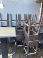 Terrastafel, Tuin en Terras, Ophalen, Gebruikt, Vierkant