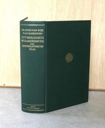 Franck’s Etymologisch Woordenboek der Nederlandsche Taal. beschikbaar voor biedingen