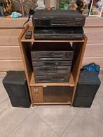 Pioneer stereoset met vintage kast, Huis en Inrichting, Woonaccessoires | Cd- en Dvd-rekken, Ophalen, Zo goed als nieuw