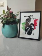 Cadre déco Vespa vintage – 15x20 cm, Ophalen