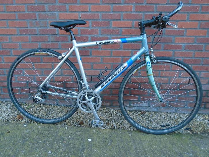 Koersfiets '' Batavus '', Fietsen en Brommers, Fietsen | Racefietsen, Gebruikt, Batavus, Meer dan 20 versnellingen, Aluminium