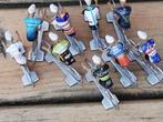 miniatuurwielrennertjes uit plastic 9 stuks, Verzenden
