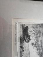 “Durme in Tielrode” - ets van Romain Malfliet - 4/100, Antiek en Kunst, Ophalen