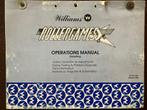 WILLIAMS ROLLERGAMES MANUAL, Verzamelen, Automaten | Flipperkasten, Gebruikt, Onderdeel of Defecte kast, Ophalen of Verzenden