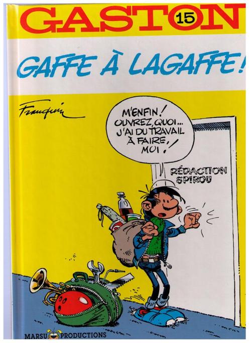 Gaffe à Lagaffe  Album 15 Gaston , Marsu productions 1996, Boeken, Stripverhalen, Zo goed als nieuw, Eén stripboek, Ophalen of Verzenden
