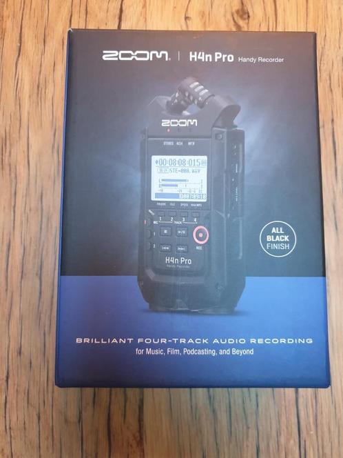 audio recorder ZOOM H4nPro Handy Recorder, Audio, Tv en Foto, Professionele apparaten, Nieuw, Audio, Ophalen