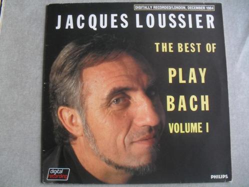 Jacques Loussier – The best of play Bach, volume I (LP), Cd's en Dvd's, Vinyl | Jazz en Blues, Gebruikt, Jazz, Ophalen of Verzenden