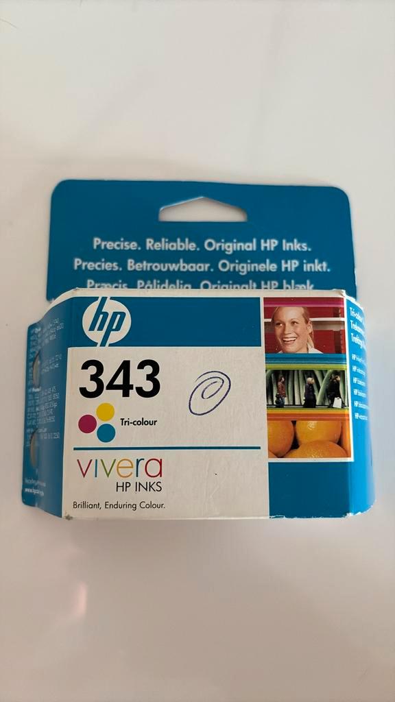 HP 343 originele drie-kleuren inktcartridge, Computers en Software, Printerbenodigdheden, Nieuw, Cartridge, Ophalen of Verzenden