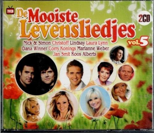 2 x CD   -   De Mooiste Levensliedjes Vol. 5, Cd's en Dvd's, Cd's | Overige Cd's, Ophalen of Verzenden