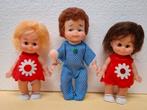 3 retro meisjes popjes, Ophalen, Zo goed als nieuw