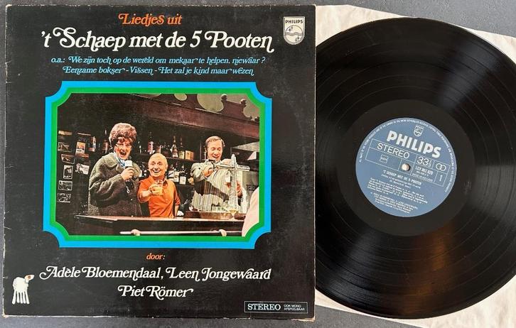 Liedjes uit 't SCHAEP MET DE 5 POOTEN ( LP ), Cd's en Dvd's, Vinyl | Nederlandstalig, Soundtrack of Musical, 12 inch, Verzenden