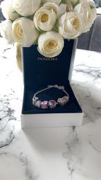 Bracelet Pandora en argent + perles, Bijoux, Sacs & Beauté, Bracelets, Comme neuf, Argent, Argent