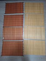 8 nieuwe chinese bamboo placemats, Comme neuf, Enlèvement ou Envoi