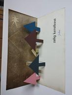 Een kerstkaart met kerst boontjes kleur verschillende, Ophalen