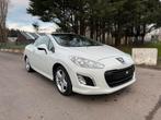 Peugeot 308 | Cabrio | 2012 | 1.6 Benzine | Garantie |, Stof, Zwart, Cabriolet, Wit