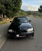 bmw 120d cabriolet, Auto's, Zwart, 4 cilinders, Cabriolet, Zwart