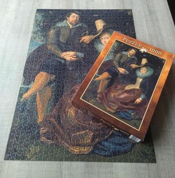 puzzel schilderij Rubens 1000 stukjes beschikbaar voor biedingen