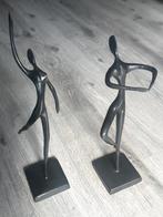 2 Modernistische stalen sculpturen van BODRUL KHALIQUE - 40€, Antiek en Kunst, Kunst | Beelden en Houtsnijwerken, Ophalen of Verzenden