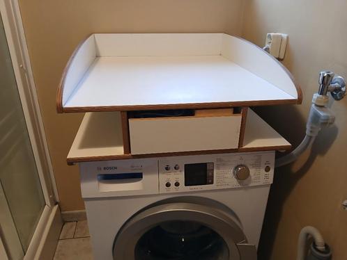 Table à langer SUMO pour machine à laver ou séchoir, Kinderen en Baby's, Kinderkamer | Tafels en Stoelen, Zo goed als nieuw, Tafel(s)