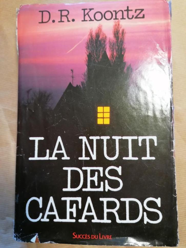 KOONTZ Dean R. La nuit des cafards. Grand format, 361 pages, Livres, Thrillers, Utilisé, Enlèvement ou Envoi