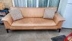 Lederen bank, Huis en Inrichting, Ophalen of Verzenden, Zo goed als nieuw, Leer