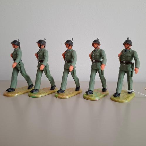 Vintage Figurines Militaires ELASTOLIN LEYLA Années 1960 #1, Hobby en Vrije tijd, Modelbouw | Figuren en Diorama's, Nieuw, Figuur of Figuren