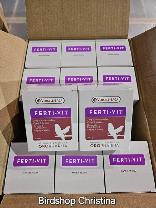 Ferti-Vit 200gram - Oropharma - Zang en vruchtbaarheid, Dieren en Toebehoren, Vogels | Toebehoren, Ophalen of Verzenden