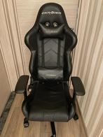 GamingChair DX Racer Black, Huis en Inrichting, Ophalen, Zwart, Zo goed als nieuw, Gaming bureaustoel