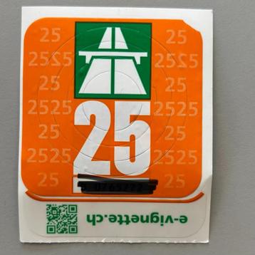 Wegenvignet Zwitserland geldig tem 31/1/26 beschikbaar voor biedingen
