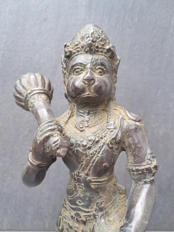 Bronzen beeld/Hanumann/ de apengod/India/Azië beschikbaar voor biedingen