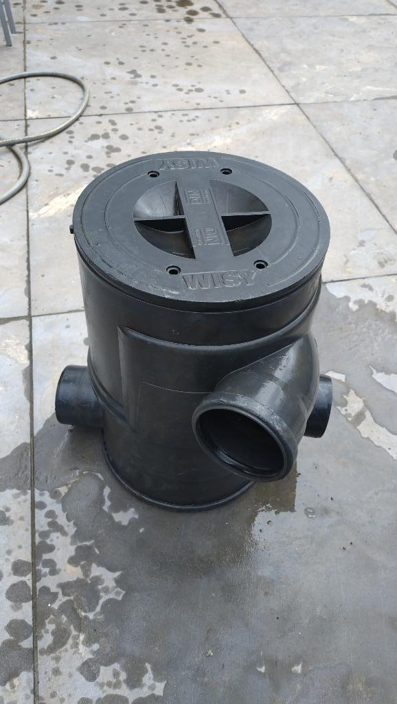Wisy WFF100 cycloon regenwaterfilter, Doe-het-zelf en Bouw, Buizen en Afvoer, Gebruikt, Overige typen, PVC, Minder dan 2 meter