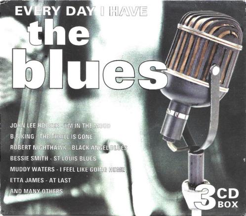 EVERYDAY I HAVE THE BLUES - 3 CD BOX, CD & DVD, CD | Jazz & Blues, Utilisé, Blues, Coffret, Enlèvement ou Envoi