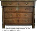 Commode met 4 lades, eikenhout, begin 19de eeuw, Antiek en Kunst, Antiek | Meubels | Kasten, Ophalen