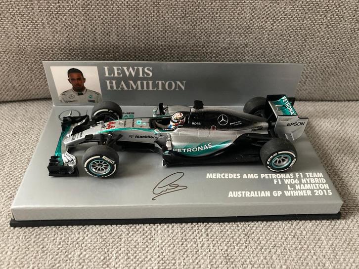 Lewis Hamilton 1:43 Winner Australian GP 2015 Mercedes F1, Verzamelen, Automerken, Motoren en Formule 1, Nieuw, Formule 1, Ophalen of Verzenden