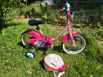 14 inch meisjesfiets, Ophalen, B-twin, 14 inch of minder, Handrem