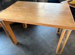 Unieke tafel, Huis en Inrichting, Ophalen, Gebruikt, 100 tot 150 cm, Vierkant