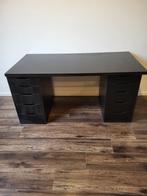 IKEA bureau + 2 ladeblokken, Huis en Inrichting, Bureaus, Ophalen, Gebruikt, Bureau
