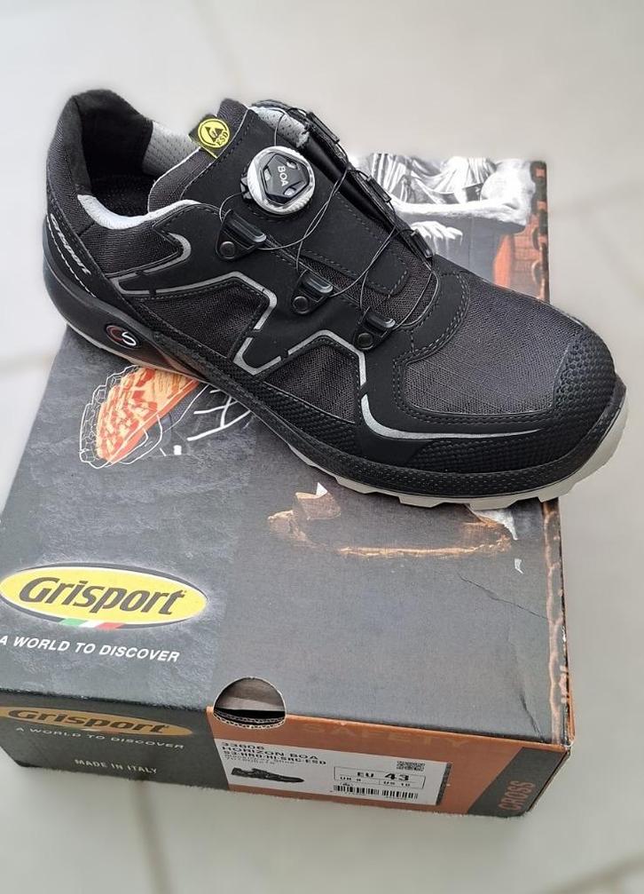 Veiligheidschoenen GRISPORT HORIZON BOA S3, maat 43, Doe-het-zelf en Bouw, Veiligheidskleding, Nieuw, Ophalen of Verzenden