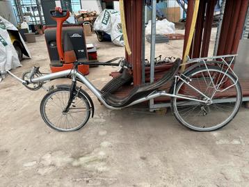 Ligfiets met bovenstuur beschikbaar voor biedingen
