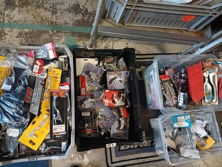 Partij nieuwe rem/koppeling hevels enduro en crossmotoren, Motos, Pièces | Toutes-marques, Neuf, Enlèvement